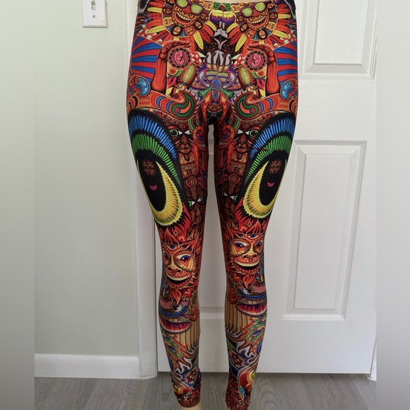 The Head Space Multicolor Chris Dyer Leggings Size S - Picture 3 of 9